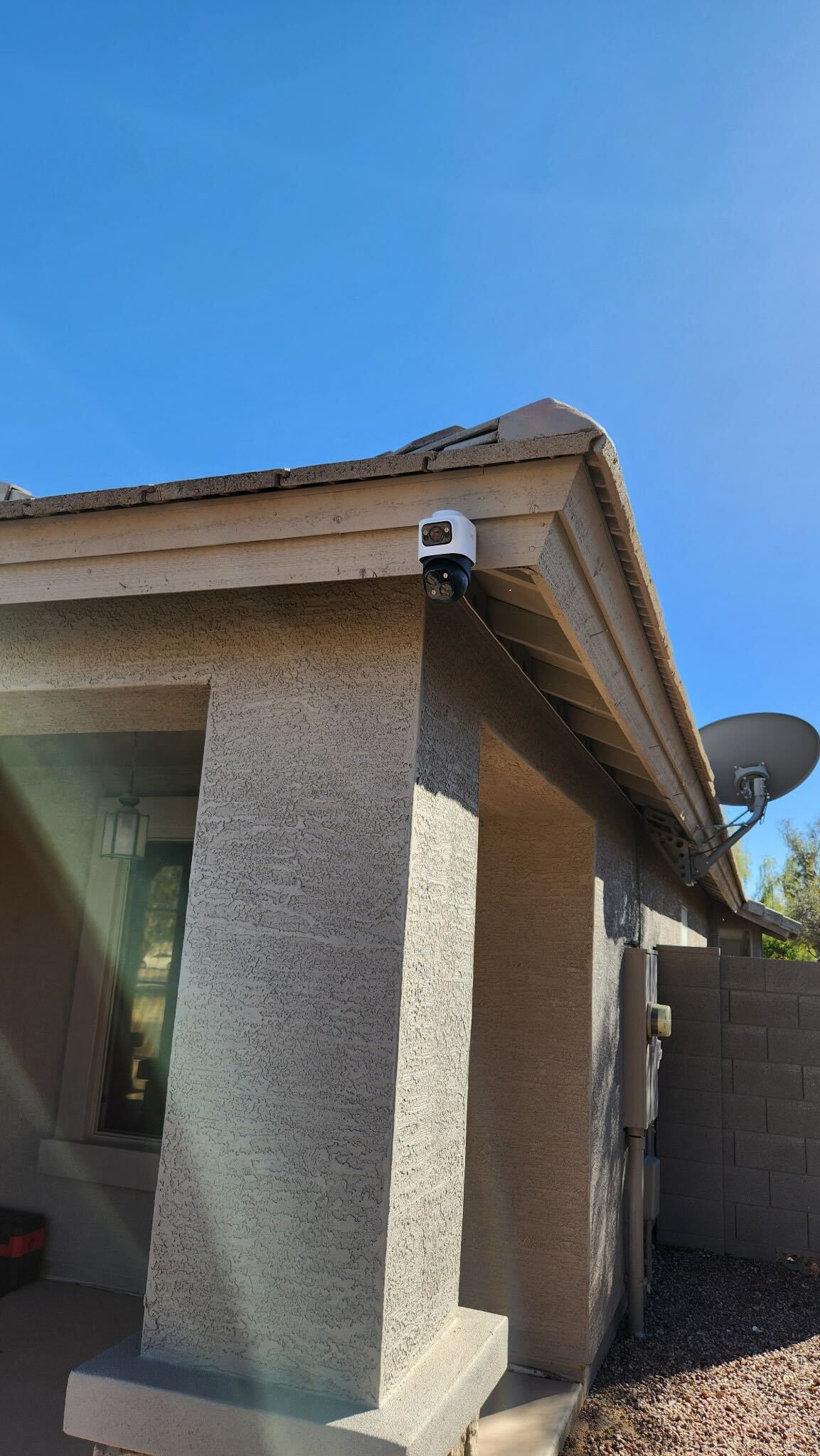 Smart home security system installation Phoenix Arizona